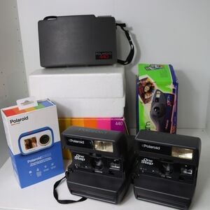 Lot Of Untested Polaroid Instant Film Cameras